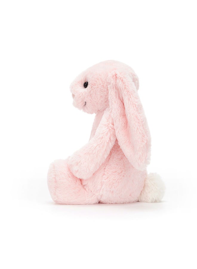 Jellycat أرنب وردي خجول محشو – لعبة محشوة ناعمة بأرجل كوردية، هدية عيد الحب لطيفة للأطفال والبالغين، مجموعة جليكات، 28 سم - Image 2